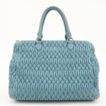 MIU MIU Matelasse Nappa Crystal Leather 2WAY Bag RN0958 Used - 图片 2