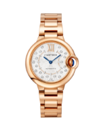 BALLON BLEU DE CARTIER, 33 MM, ROSE GOLD, DIAMONDS