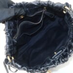 MIU MIU Patent Leather 2Way Tote Bag Shoulder Bag Black RT0383 - 图片 20