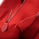 PRADA Canapa Mini Canvas Hand Bag Castilian Red BN2439 - 图片 22