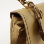 MIU MIU Leather 2Way Shoulder Bag Hand Bag Beige Used - 图片 14