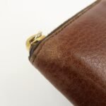 PRADA Saffiano Leather Round Zippy Long Wallet  Brown 1M0506 Used - 图片 15