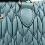 MIU MIU Matelasse Nappa Crystal Leather 2WAY Bag RN0958 Used - 图片 16