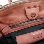 PRADA Triangle Logo Leather 2Way Tote Bag Hand Bag Pink B2625M - 图片 22