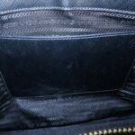 PRADA Triangle Logo Saffiano Leather 2WAY Hand Bag Black BN1801 Used - 图片 23