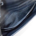 PRADA Leather Studs Chain Wallet Chain Bag Black Used - 图片 19