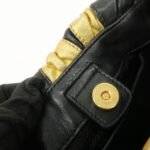 PRADA Leather Hand Bag Black Gold Hardware - 图片 19