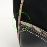 PRADA Triangle Logo Nylon Leather Shoulder Bag Black BR2840 - 图片 18