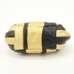 PRADA Leather Hand Bag Black Gold Hardware - 图片 5