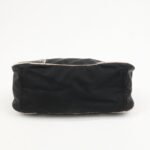 PRADA Triangle Logo Nylon Leather Shoulder Bag Black BR2840 - 图片 5