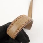 MIU MIU Leather Side Ribbon 2Way Bag Hand Bag Beige Gold - 图片 9