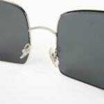 MIU MIU Metal Rhine Stone Sunglasses Black Silver 01E-580 46□19 - 图片 10