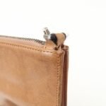 PRADA Triangle Logo Leather Shoulder Bag Hand Bag Brown Used - 图片 15