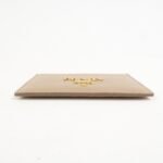 PRADA Leather Card Case Card Holder Beige 1MC208 - 图片 5