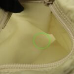 PRADA Triangle Logo Nylon Shoulder Bag Crossbody Bag Beige B7372 Used - 图片 22