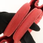 PRADA Canapa Mini Canvas Hand Bag Castilian Red BN2439 - 图片 7