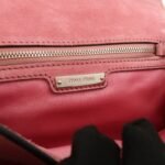 MIU MIU Madras Leather Shoulder Bag Crossbody Bag 5BH087 Used - 图片 23