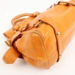 MIU MIU Leather 2Way Bag Hand Bag Shoulder Bag Orange RT0438 - 图片 12