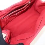 PRADA Canapa Mini Canvas Hand Bag Castilian Red BN2439 - 图片 19