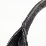 PRADA Canapa Mini Canvas Studs 2Way Shoulder Bag Hand Bag Black B2439G Used - 图片 8