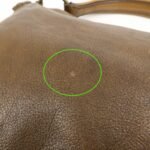 MIU MIU Leather Ribbon Hand Bag Shoulder Bag Dark Brown - 图片 6