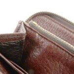 PRADA Saffiano Leather Round Zippy Long Wallet  Brown 1M0506 Used - 图片 19