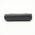 PRADA Logo Saffiano Leather Round Zippy Wallet Black 1MM268 - 图片 5