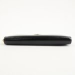 PRADA Logo Saffiano Vernis Leather Round Zipper Long Wallet 1ML506 Used - 图片 5