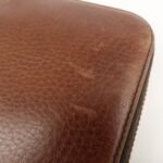PRADA Saffiano Leather Round Zippy Long Wallet  Brown 1M0506 Used - 图片 14