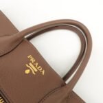 PRADA  Vitello Daino Leather 2Way Tote Bag Shoulder Bag BN2545 Used - 图片 6