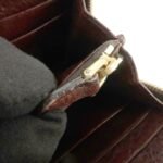PRADA Saffiano Leather Round Zippy Long Wallet  Brown 1M0506 Used - 图片 18