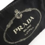 PRADA Canapa Mini Canvas 2Way Bag Hand Bag Shoulder Bag Black 1BG439 Used - 图片 18