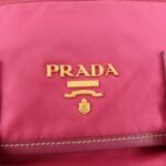 PRADA Nylon Saffiano Leather Flap Messenger Shoulder Bag Pink BT0697 Used - 图片 16