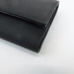 PRADA Triangle Logo Nylon 6 Key Case Key Holder Black M26X Used - 图片 7