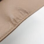 PRADA Logo Saffiano Leather Bi-Fold Small Wallet Beige 1MV204 Used - 图片 13
