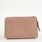 MIU MIU Leather Bi-fold Wallet Compact Wallet Pink 5ML014 Used - 图片 2
