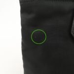 PRADA Nylon Leather Hand Bag Black Gold Hardware 1BA084 - 图片 14
