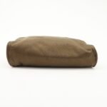 PRADA Set of 2 Leather Nylon Pouch Cosmetic Pouch Gray Khaki Used - 图片 15