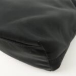 PRADA Nylon Leather Hand Bag Black Gold Hardware 1BA084 - 图片 11