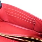 PRADA Saffiano Leather Shoulder Long Wallet Red 1M1437 - 图片 21