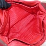 PRADA Nylon Patent Leather Shoulder Bag Red B8844 - 图片 19