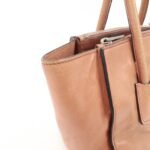 PRADA Triangle Logo Leather 2Way Tote Bag Hand Bag Pink B2625M - 图片 17