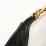 PRADA Leather Hand Bag Black Gold Hardware - 图片 9