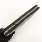 PRADA Logo Saffiano Leather Zippy Long Wallet Black 1ML506 - 图片 12