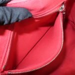 PRADA Canapa Mini Canvas Hand Bag Castilian Red BN2439 - 图片 21