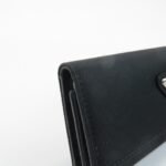 PRADA Triangle Logo Nylon 6 Key Case Key Holder Black M26X Used - 图片 11