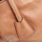 PRADA Triangle Logo Leather 2Way Tote Bag Hand Bag Pink B2625M - 图片 10