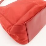 PRADA Nylon Patent Leather Shoulder Bag Red B8844 - 图片 10