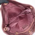 PRADA Leather 2Way Tote Bag Shoulder Bag Metallic Pink BN1713 Used - 图片 21