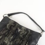 PRADA Logo Nylon Leather Gathered 2Way Shoulder Hand Bag BN4586 - 图片 6